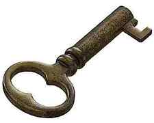  KY-18 Solid Small Hollow Barrel Skeleton Key () Antique Brass picture