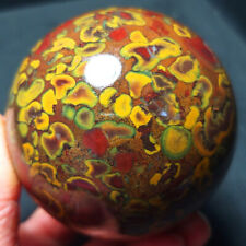 TOP 375G 62mm Natural Marine Jasper Ecological Sphere Ball Madagascar A725 picture
