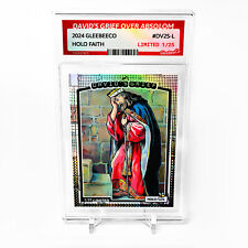 DAVID'S GRIEF OVER ABSOLOM Holographic Card GleeBeeCo #DV2S-L LIMITED to /25 picture