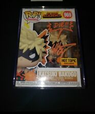 Funko Pop Signed By Clifford Chapin Hot Topic Exclusive Bakugo 969 picture
