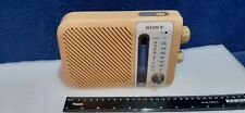 VINTAGE SONY ICF-S70 2-BAND PORTABLE RADIO.WORKING/RARE picture