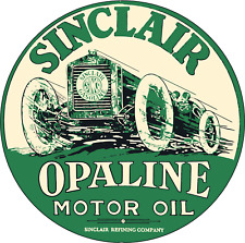 Sinclair Oil Gas Opaline Sticker Vintage Vinyl Decal |10 Sizes with TRACKING picture