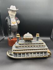 Whiskey Decanters River Boat Queen And Col . picture