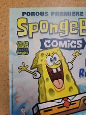 Spongebob SquarePants #1 Comic Book Abram ComicArts Edition w/ PinUp Attached NM picture