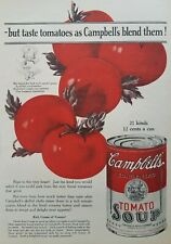 Campbells Soup Can Art Red Tomatoes 1920s 1924 Vintage Print Ad  picture