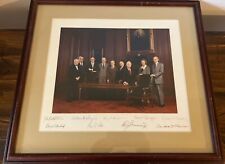 SIGNED SUPREME COURT (SANDRA DAY O’CONNER) COLOR PHOTOGRAPH 1981-1986 22