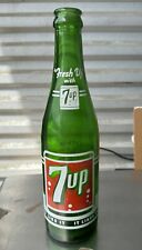 Vintage 7-Up Glass Bottle Green ACL Walterboro, SC South Carolina Fresh Up picture