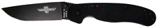 Ontario Knives RAT 1A Liner Lock 8871 Black AUS-8 Stainless Black G10 picture