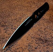 Discrete Undercover CIA Two-Sided Throwing Knife w/Quick Release Sheath picture