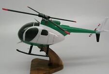Hughes OH-6A Cayuse Helicopter Desktop Kiln Dry Wood Model Large  picture