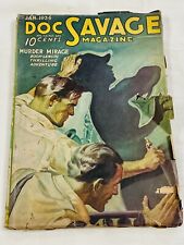 Original Doc Savage January 1936 Pulp Magazine- Murder Mirage- Volume 6 #5 picture