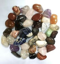 Tumbled Crystal Stones 1 LB to 2 LBS Mixed Lot Polished Rocks - Healing Crystals picture