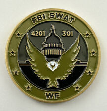DOJ FBI WFO Washington Field Office Division SWAT Challenge Coin picture
