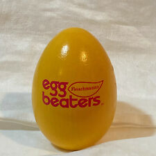 Vintage Fleischmann's Egg Beaters Advertising Promo Wood Wooden Egg 1990's picture