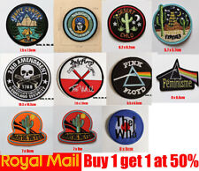 Popular Round Sew on Iron On Patch Badge Transfer  picture