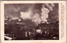 Lafayette Park, Market St. SAN FRANCISCO 1906 Earthquake/Fire Postcard JA33 picture