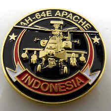 AH-64E APACHE INDONESIA ARMY TNI-AD CHALLENGE COIN picture