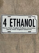 4 Ethanol Embossed License Plate Kansas Corn Growers Association Commission Farm picture