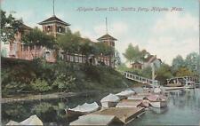 Postcard Holyoke Canoe Club Smith's Ferry Holyoke MA  picture