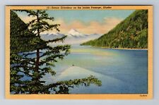 Inside Passage AK-Alaska, Scenic Grandeur View, Antique, Vintage Postcard picture