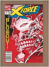 X-Force #13 Newsstand Marvel Comics 1992 Cable & Domino VF 8.0 picture