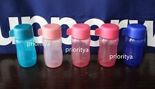 Tupperware Mini ECO Candy Snack Bottle 3oz / 90ml Set 5 Pink Blue Parrotfish New picture
