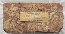 Brick from National Life & Accident Insurance  Nashville TN Original Home Office picture