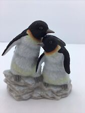 Lefton China Emperor Penguins Hand Painted 1998 - 11742 picture
