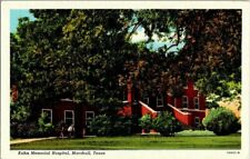 1930'S. MARSHALL, TX. KAHN MEMORIAL HOSPITAL. POSTCARD DB32 picture