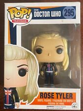 Funko Pop BBC Doctor Who #295 ROSE TYLER Vinyl Figure VAULTED 6207 Shelf Wear picture