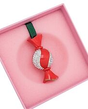 New Genuine SWAROVSKI 5655439 Crystal Holiday Cheers Festive Candy Ornament picture