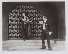 HOLLYWOOD BEAUTY Alla Nazimova + Rudolph Valentino PORTRAIT 1950s Photo C32 picture
