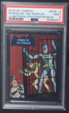 1966 Topps Batman #16B PENNED BY PENGUIN Chromium Reprint from 2016 #DC6-3 PSA 9 picture