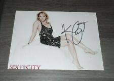 Kim Cattrall Sex and The City, Original Signed Photo 7/8x9 13/16in ( picture