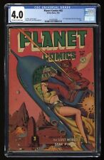Planet Comics #65 CGC VG 4.0 The Blind Death Classic GGA Headlights Cover picture