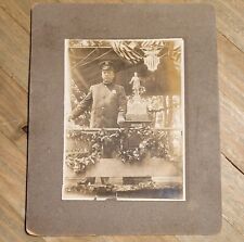 Antique 1903 Police Officer w/ Kaiser Prize Trophy Cabinet Photograph Baltimore picture