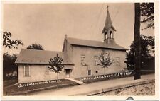 Jerusalem Union Church in Eastern Salisbury Pennsylvania PA 1925 RPPC Postcard picture
