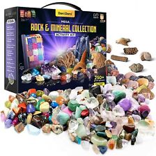 Rock Fossil Mineral Collection Activity Science Kit Kids Children Toy Gift Gems picture