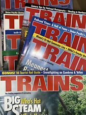 Trains 1998 Magazine 12 Issues May June July aug sept oct nov dec Jan Feb Mar Ap picture