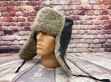 Original Hat Winter Sheepskin Ushanka Hat Natural Fur 62 size picture