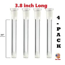 4-Pack 3.8 Inch Glass Downstem (18mm x14mm) picture