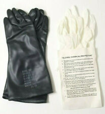 USGI Chemical Protective Rubber Gloves With Cotton Inserts Medium  picture