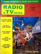 ELECTRONIC FENCING - RADIO & TELEVISION NEWS MAGAZINE, DECEMBER 1957 picture