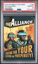 2015 UD FIREFLY THE VERSE LEATHER #156 THE ALLIANCE POP 1 PSA 10 ♨️♨️ picture