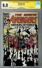 Avengers #249 CGC SS 8.0 (Nov 1984, Marvel) Signed Al Milgrom, Fantastic Four picture