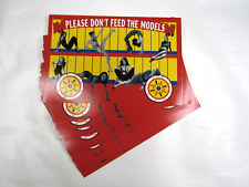 25 Please Do Not Feed the Models Postcards - Parody Comedy - Animal Crackers picture