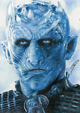 Game of Thrones Sketch Card “The Night King” Gabe Farber 2017 Rittenhouse GoT picture