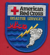 AMERICAN RED CROSS   DISASTER SERVICES  FIRE HURRICANE SHOULDER PATCH   picture