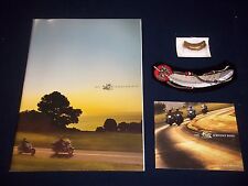 2005 HARLEY-DAVIDSON OWNERS GROUP TOURING HANDBOOK + HARLEY PIN & PATCH - D1987 picture