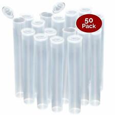 W Gallery 50 Clear 116mm Tubes, Pop Top Joint Is Open, Pre-Roll Blunt Doob J picture